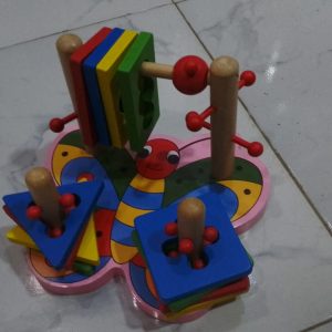 4-in-1 Shape Sorter: Educational Fun for Toddlers and Preschoolers